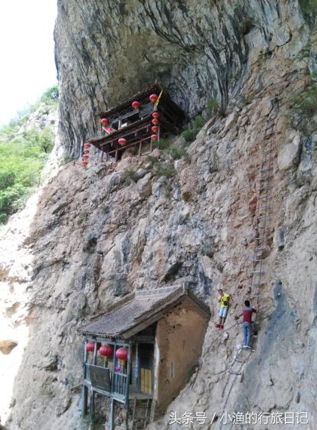 悬空寺千年不倒之谜（陕西最危险的悬空寺）(12)