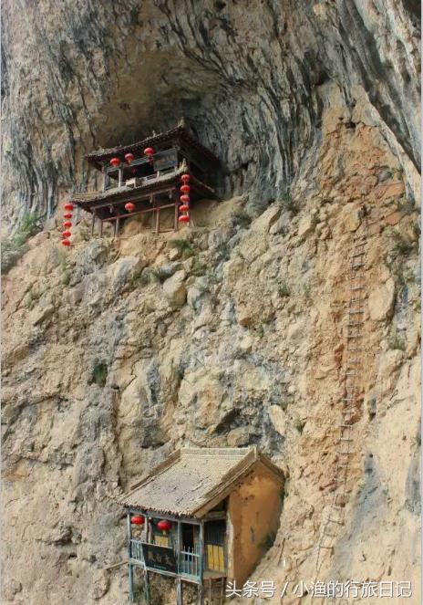 悬空寺千年不倒之谜（陕西最危险的悬空寺）(7)