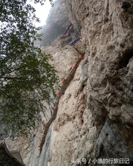 悬空寺千年不倒之谜（陕西最危险的悬空寺）(8)